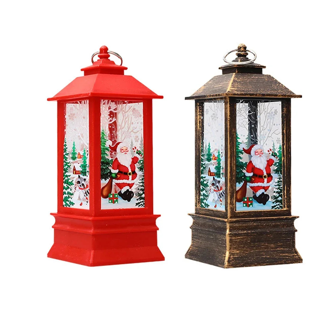 Natal santa lanterna luzes de vento feliz natal decoração para casa natal navidad 2022 ornamentos de natal presentes ano novo 2023