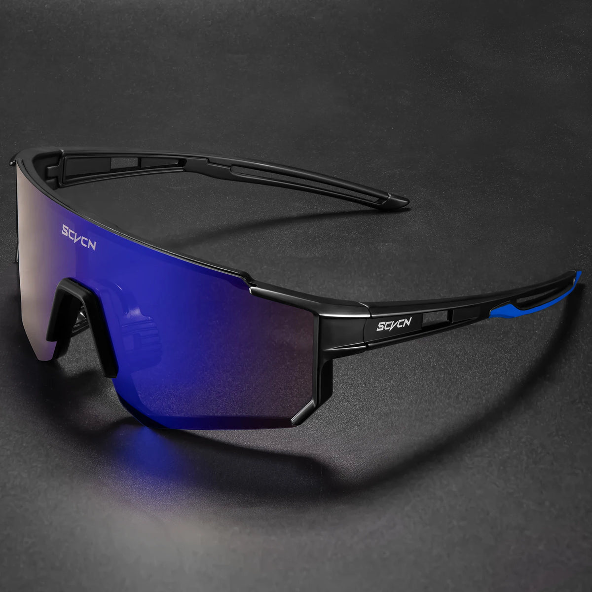 SCVCN Outdoor Cycling Sunglasses Men's MTB Bike Glasses Sports Mountain Climbing Fishing Women's Bicycle Cycling UV400 Goggles