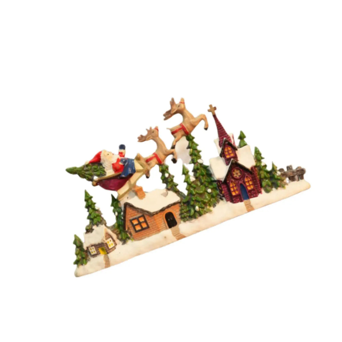 Natal vila casa estatueta coleção decoração de natal mesa decoração para mesa quarto feriado gabinete festa
