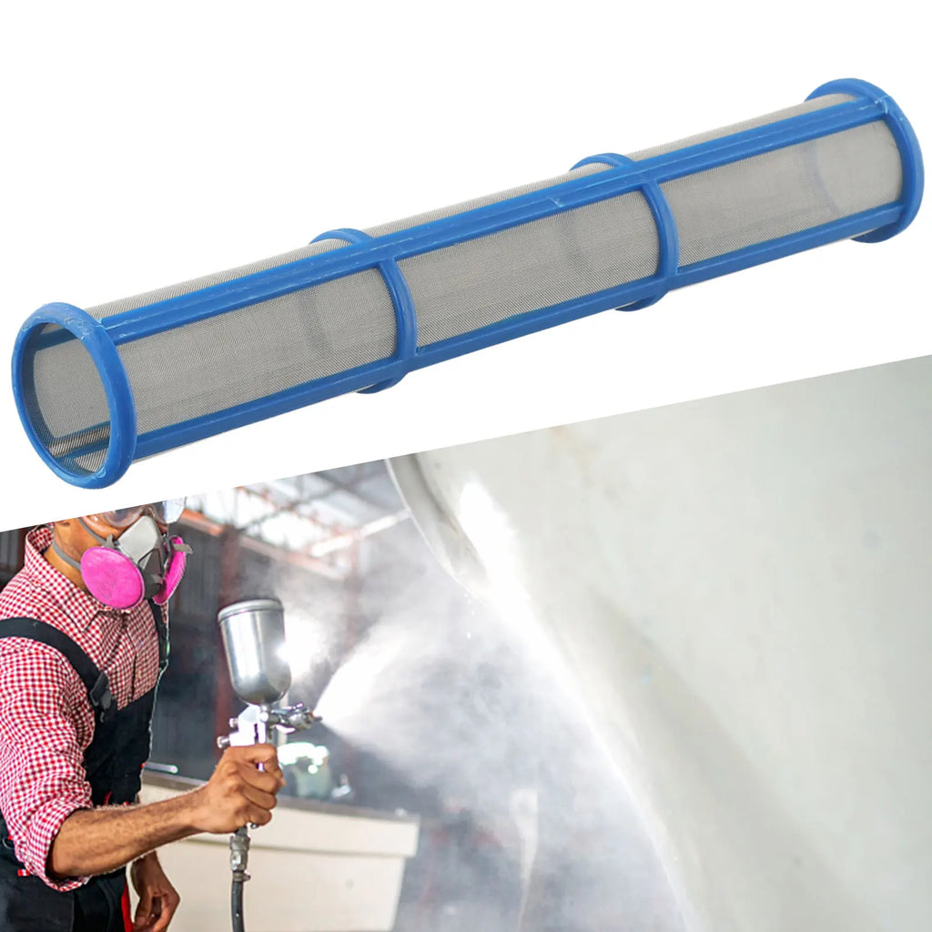 1pc 30/60/100/200 malha pulverizadores de tinta mal ventilada bomba coletor longo filtro máquina pulverização acessórios para revestimentos esmaltes látex