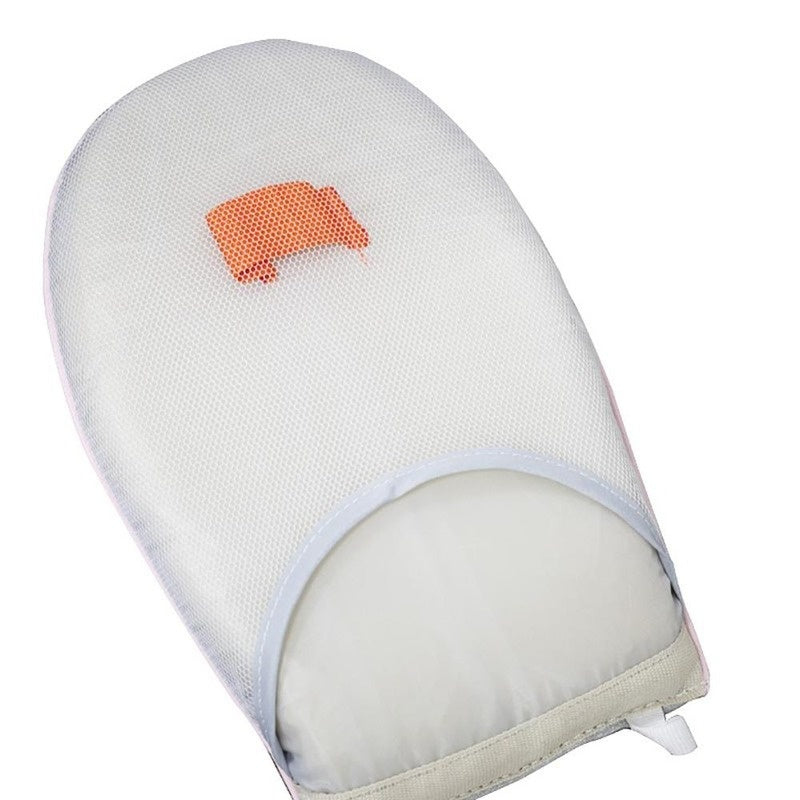 À mão mini almofada de engomar suporte de placa de manga luva resistente ao calor para roupas vestuário vapor portabe ferro rack de mesa