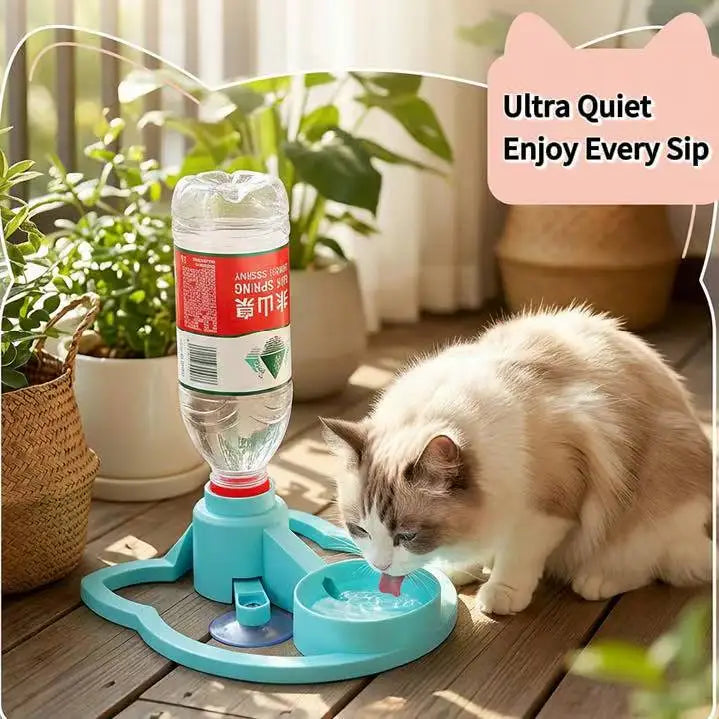 Bebedouro Automático Estável e Antiderrapante para Animais de Estimação, Garante Água Limpa, Promove a Saúde dos Pets, Ideal para Cães e Gatos