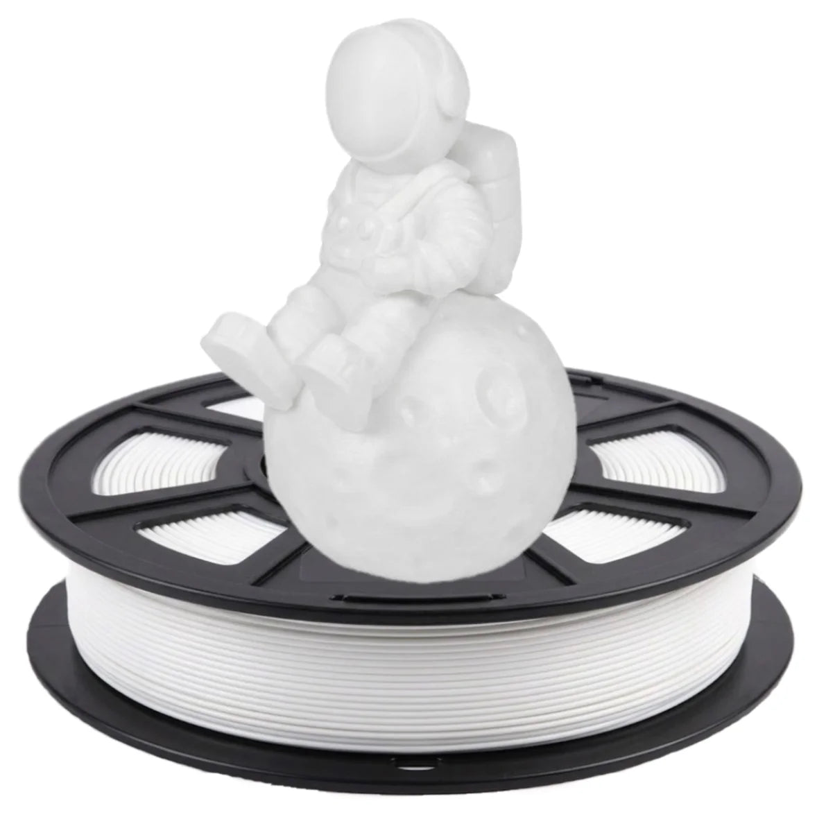 Filamento PETG de 1,75 mm, filamento durável para impressão 3D, com baixíssimo desperdício de material, excelente adesão entre as camadas e alta resistência, 250 g.