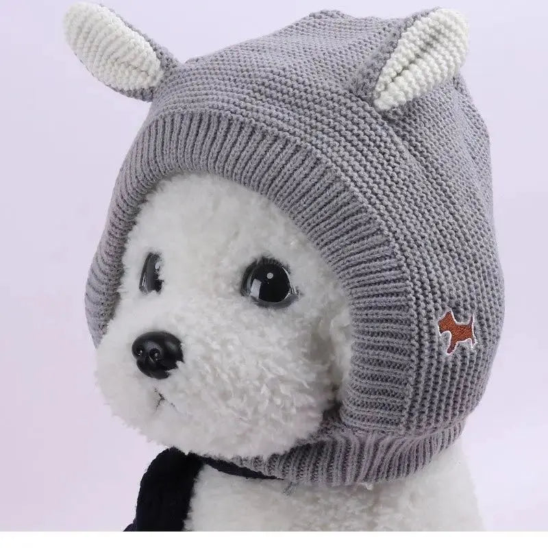 Chapéu de inverno aconchegante para animais de estimação, proteção para os ouvidos, chapéu quente para cães médios e grandes, ideal para caminhadas ao ar livre, clima frio, fantasia de férias Kasa & Pet