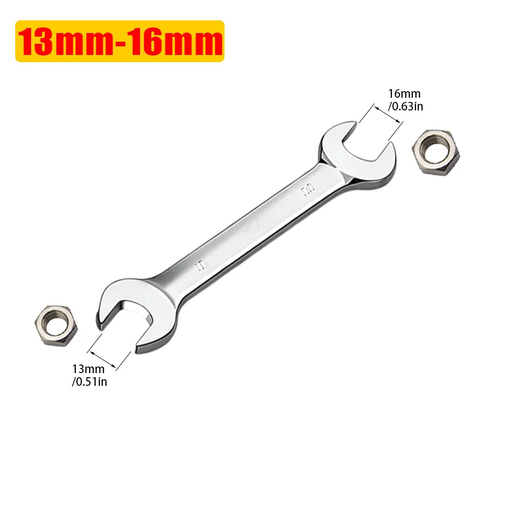 Chave de Boca Dupla de 5.5mm-32mm, Chave Hexagonal para Porcas Hexagonais, Ferramenta Especial para Reparo Automotivo Kasa & Pet