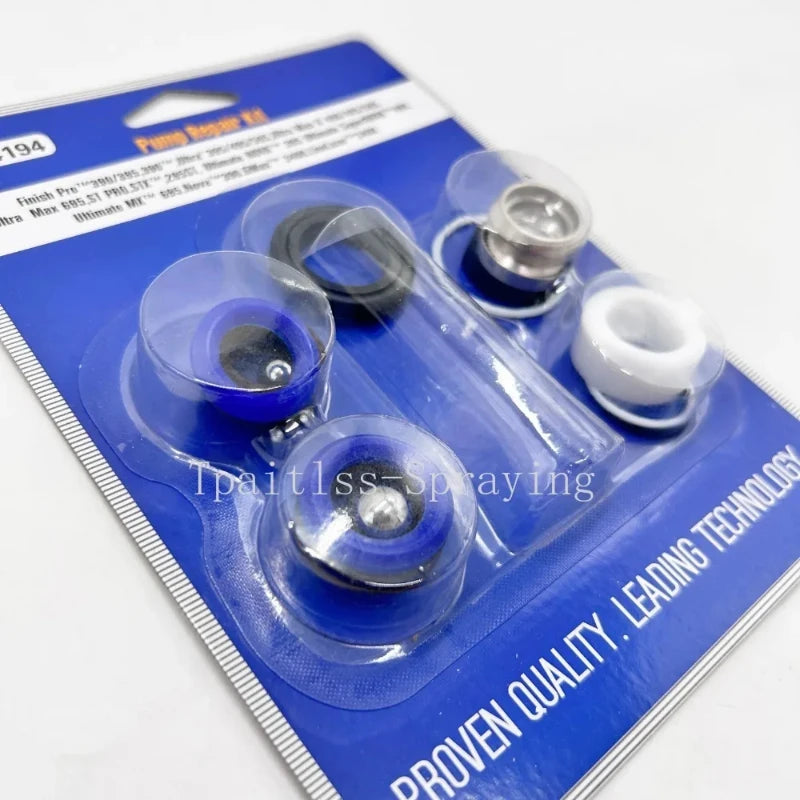 18B260 Kit de manutenção de anel de vedação de pulverização mal ventilada 244194   Junta de vedação para haste do êmbolo da bomba do filtro do pulverizador 390 395 490 495 595