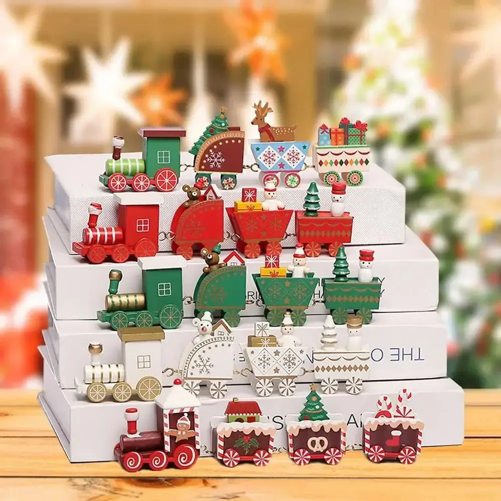 Trem de Natal, Decorações de Natal para Casa 2026, Enfeite de Natal, Presentes de Natal, Presentes de Ano Novo 2026
