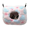 Pelúcia Pendurado Ninho De Pássaro, Camas De Esquilo, Gaiola De Hamster, Pet Hammock, Pet Sleeping Bag, Pet Shop