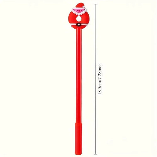 12 canetas neutras com tema de Natal, papelaria de escritório e estudo, bons presentes para estudantes, diversos estilos, decorações DIY de férias - Kasa & Pet