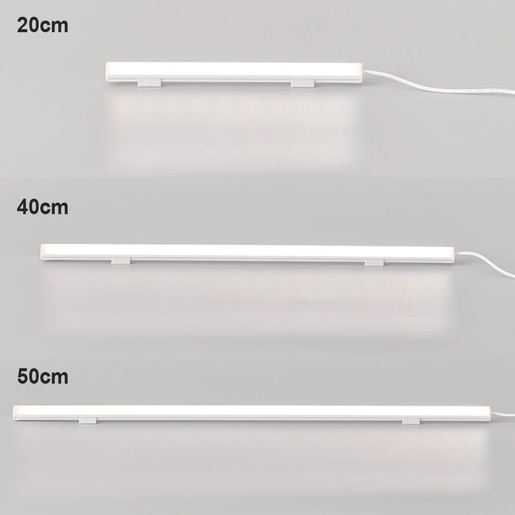 Led luz tubo leitura lâmpada aprendizagem 3colors levou noite com plug USB magnético 20cm-50cm tira dimmable bar mesa armário ao lado da cama