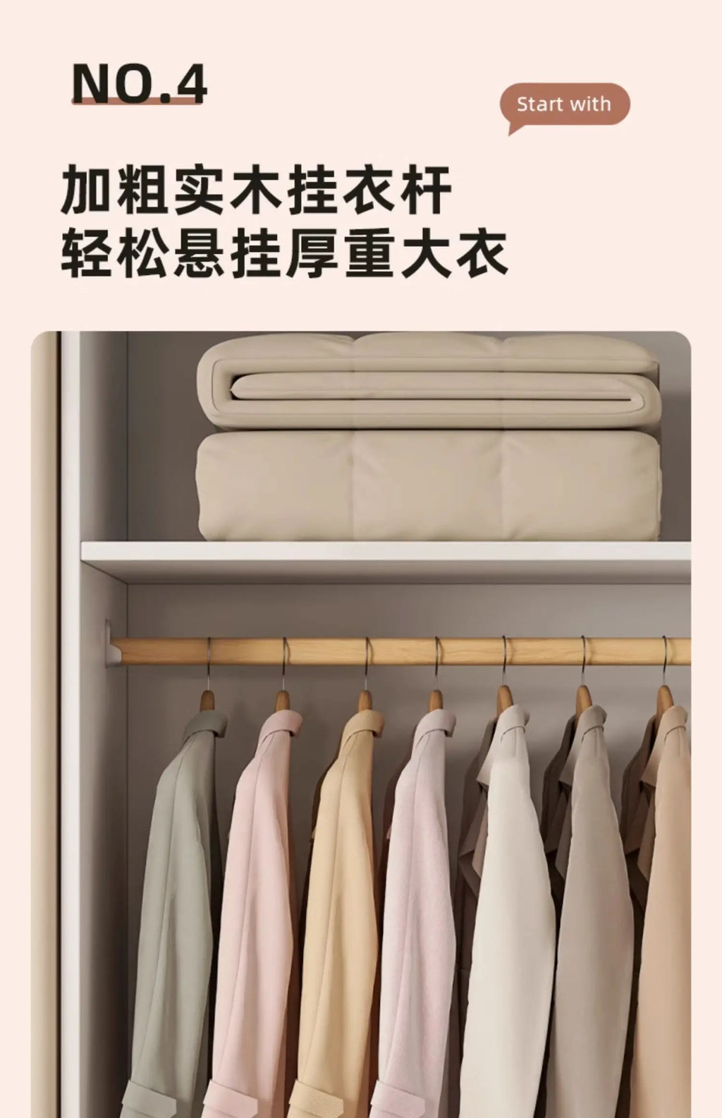 Guarda-roupa Armário com Gavetas e Prateleiras para Organização Doméstica, Armário de Canto Solteiro para Sala de Estar