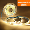 Luzes cob tira led toque dimmer flexível fita de diodo 5v usb linear iluminação interior lâmpada sala diy tv espelho backlight decoração da parede