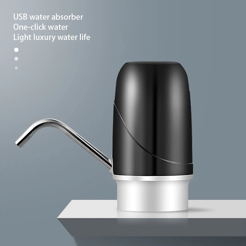 Mini barril elétrico líquido garrafa bomba, carga USB, automático, portátil, Home água potável distribuidor