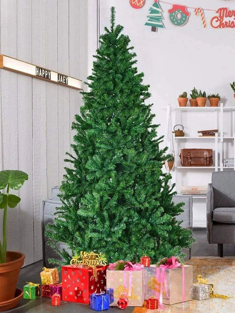 Ano novo noel navidad presente 180cm árvore de natal artificial cedro abeto pinho pvc árvores de natal casa decorações de natal