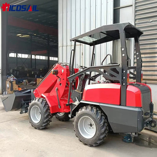 Carregadeira Diesel EPA EURO 5 de 2 Toneladas, Mini Carregadeira com Balde Telescópico, Preços de Máquinas Compactas