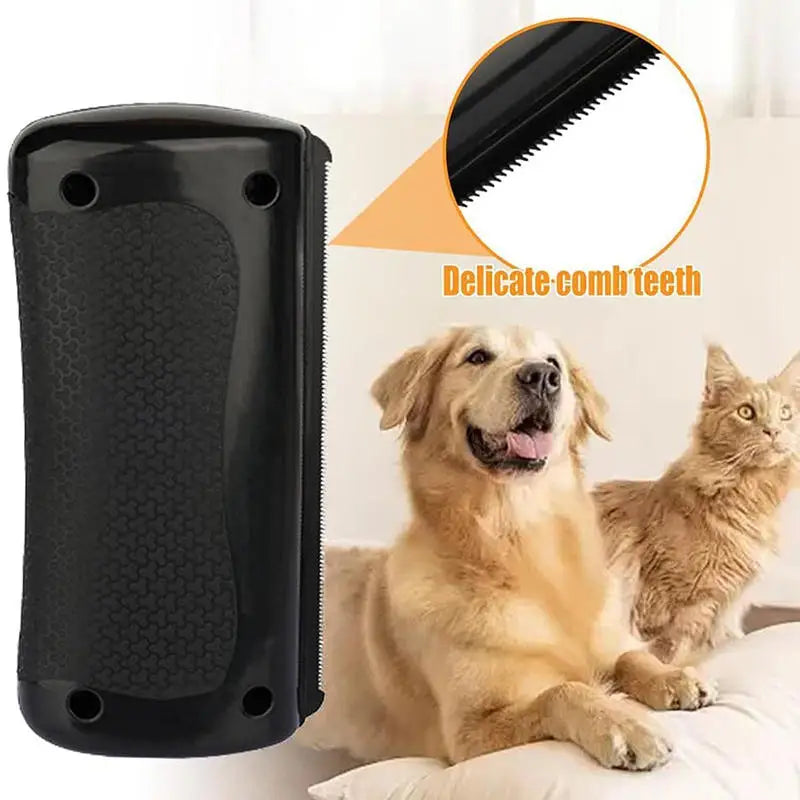 Escova Profissional para Remoção de Pelos de Animais, Escova Multifuncional Ergonômica para Cães, Ferramenta de Remoção de Pelos