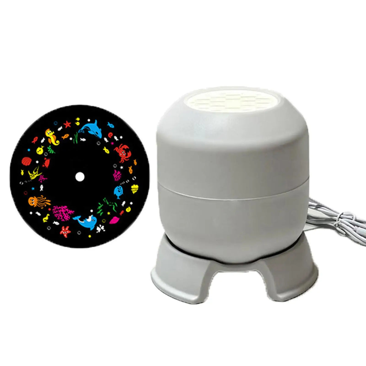 Luz Projetora de Natal, Lâmpada LED Rotativa com 16 Padrões, Luz Colorida para Decoração de Festas de Natal e Halloween - Kasa & Pet
