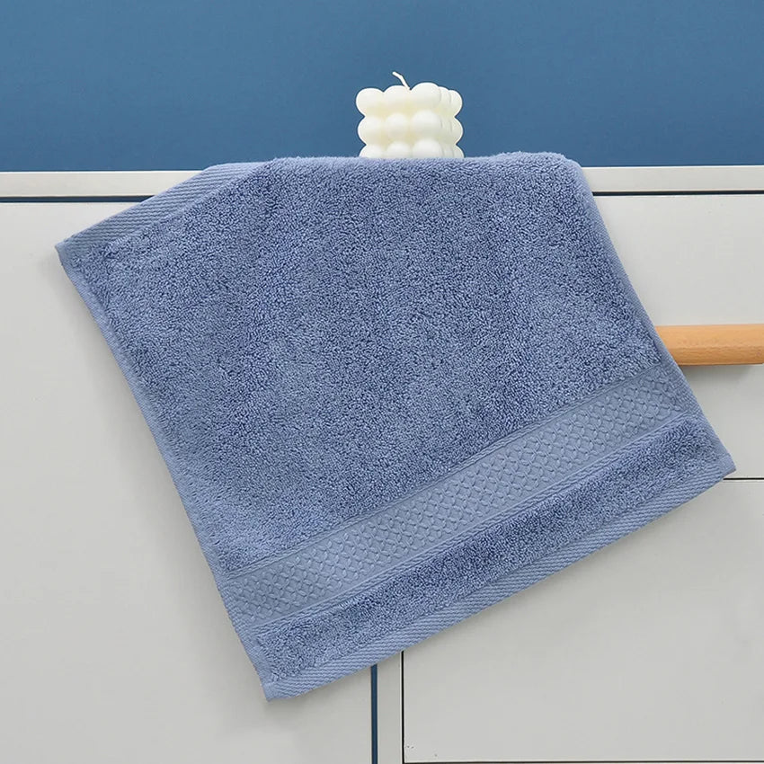 20 cores lenços toalhas de algodão de alta qualidade pequena toalha cor sólida macio grosso 34*34cm para adultos crianças toalhas de mão toalhas