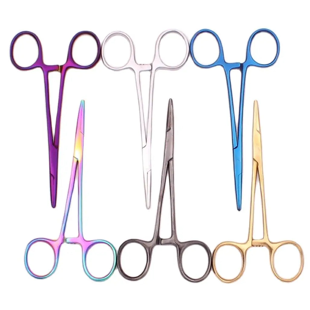 Pinça hemostática para salão de beleza de animais de estimação, 13cm (5 ''), profissional, cães, hospital, gatos, lesões, casa, aço inoxidável japonês