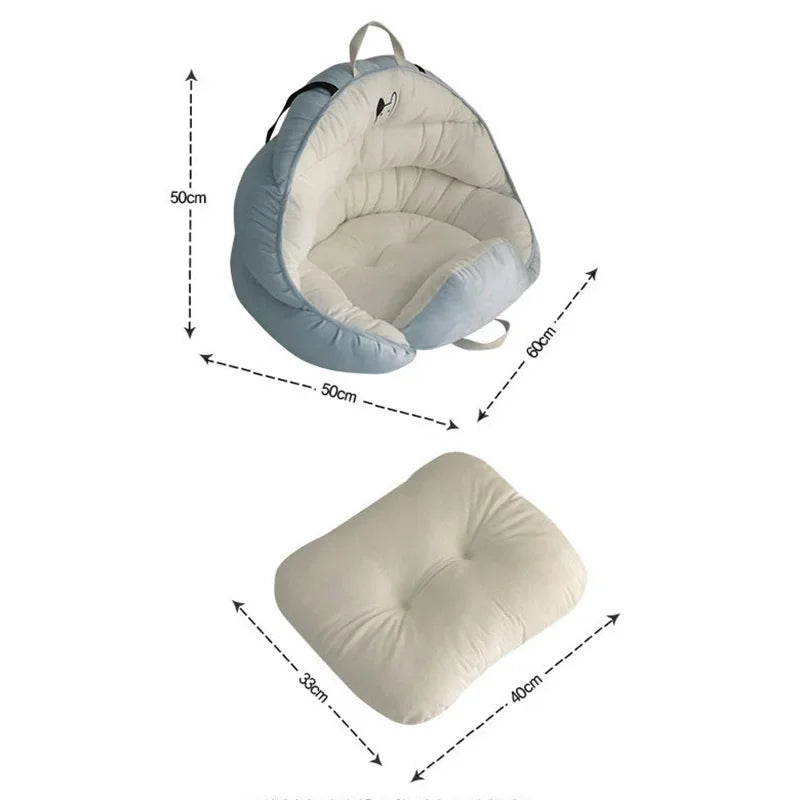 Assentos de carro para cães de viagem, céu estrelado azul, para cães pequenos e médios, capa de cama para transportar animais de estimação, produtos confortáveis e quentes para animais de estimação