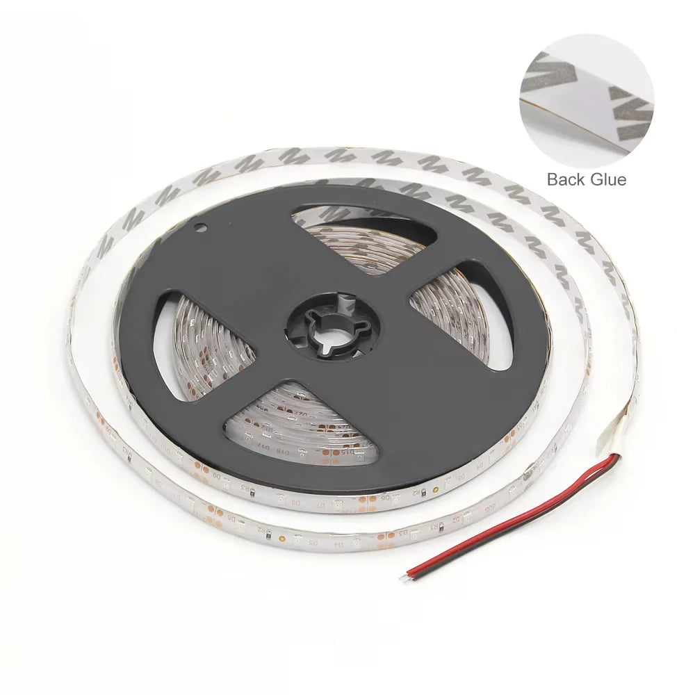 Fita de LED Flexível DC 12V 5m SMD 2835 300 LEDs, Guirlanda de Natal, Fita de Diodo, Pacote com 1 Unidade