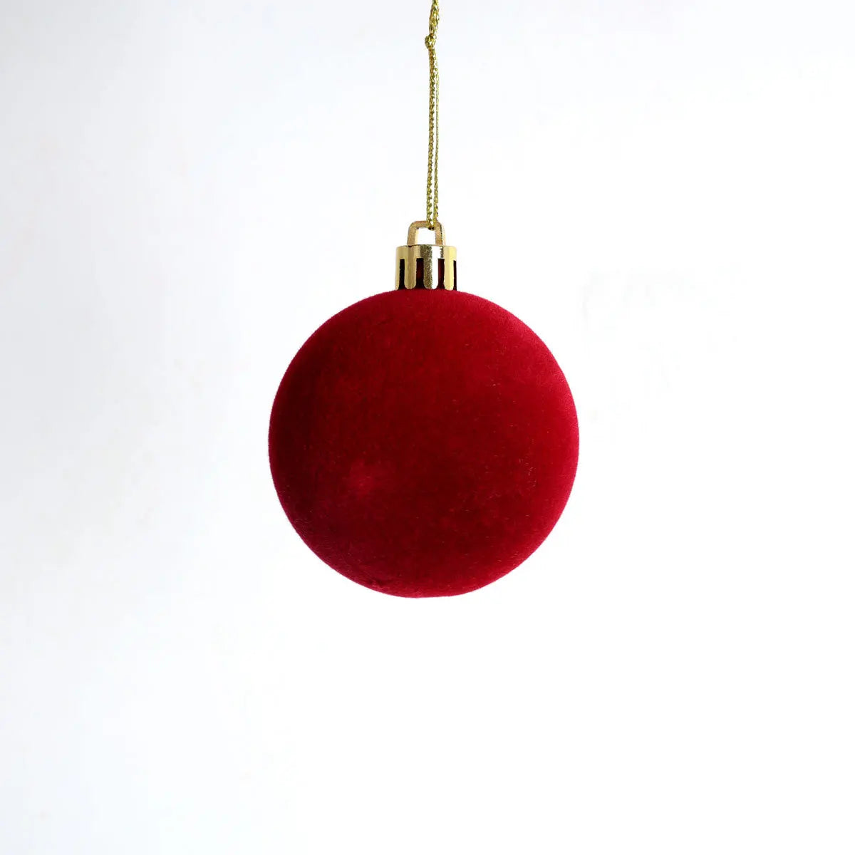 Conjunto de 34/16 Bolas de Natal em Veludo Borgonha, Decorações Perfeitas para Árvore de Natal - Enfeites de Bolas de Natal para Halloween, Ação de Graças, Aniversários e Casamentos, Decorações Duráveis de Plástico
