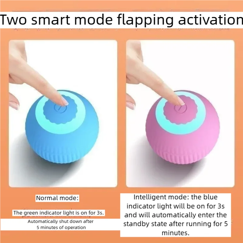 Brinquedo para Gatos, Bola Rolante Automática, Brinquedo Interativo para Gatos, Adequado para Treinamento de Gatos, Brinquedo Autônomo para Gatinhos, para Brincadeiras em Ambientes Fechados