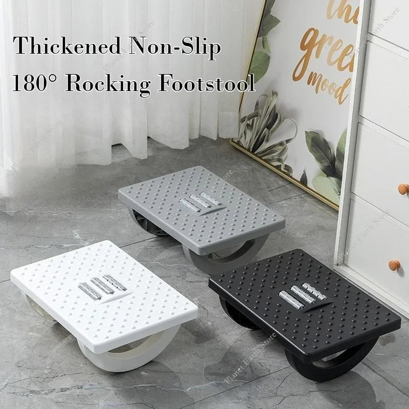 1pc portabilidade pé resto sob mesa apoio para os pés ergonômico pé fezes balancim placa de equilíbrio confortável pé fezes para escritório em casa