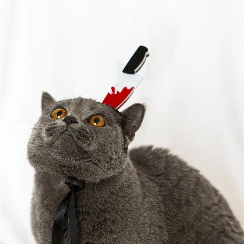 Traje de animal de estimação engraçado headwear para gato filhote de cachorro cão halloween fotografia adereços fontes de festa acessórios para animais de estimação
