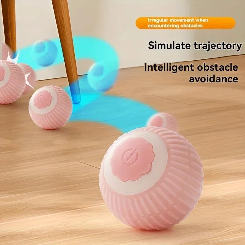Brinquedo para Cães, Bola Automática para Passeio, Alivia o Tédio, Brinquedo Elétrico Inteligente para Cães, Resistente a Mordidas, Treinamento de Filhotes