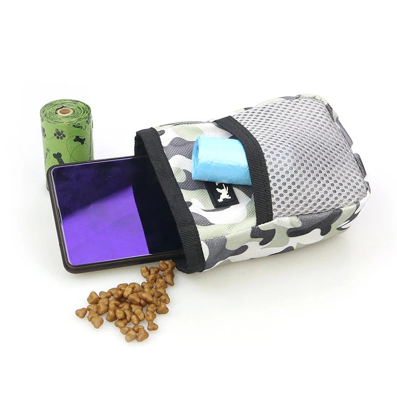 Bolsa de Petiscos Portátil para Treinamento de Cães ao Ar Livre, Suprimentos para Animais de Estimação, Resistência Forte ao Desgaste, Grande Capacidade, Produtos para Filhotes, Bolsa de Cintura Durável