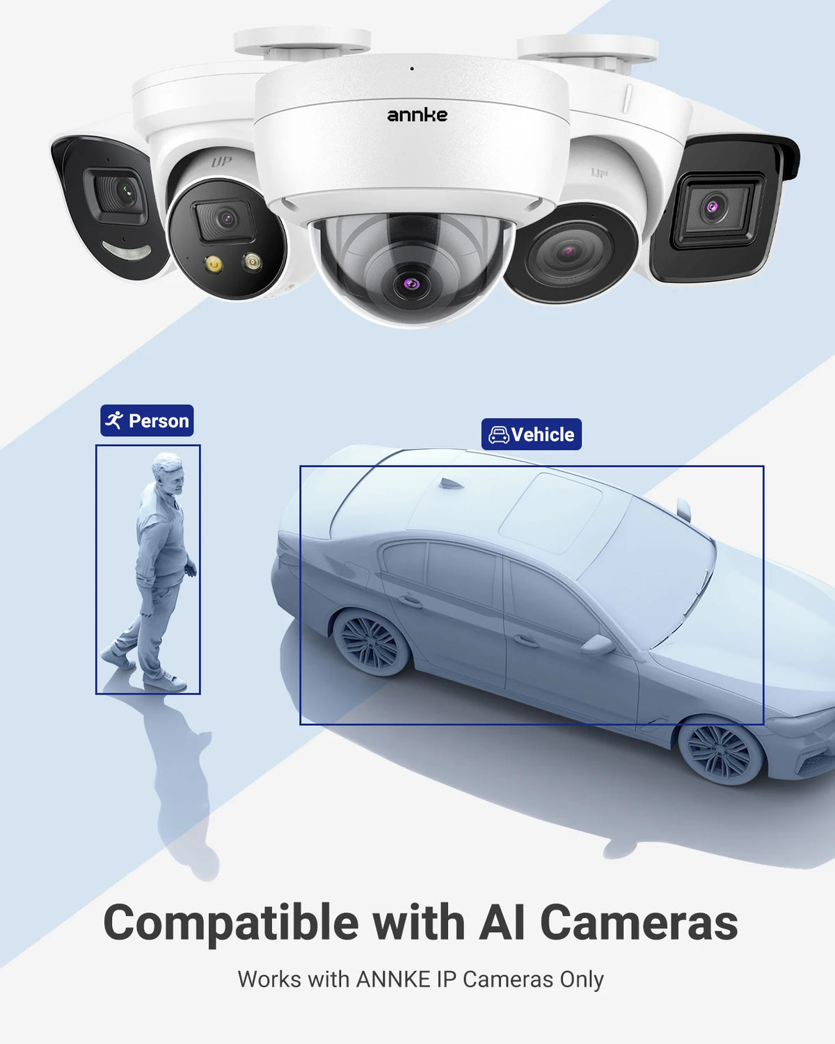 Annke 8ch 16ch 12mp poe gravador de vídeo h.265 + nvr segurança de vigilância de vídeo para 2mp 4mp 5mp 6mp 8mp/4k 12mp ip poe câmera
