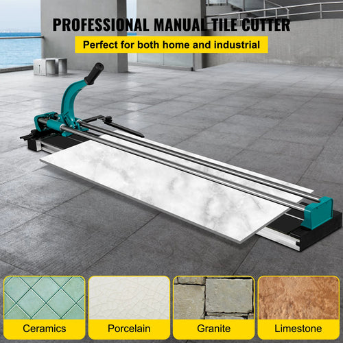 Cortador de Azulejos SucceBuy 1200MM de Alta Precisão, Cortador Manual de Azulejos Cerâmicos, Máquina de Corte de 48 Polegadas para Cortes Precisos