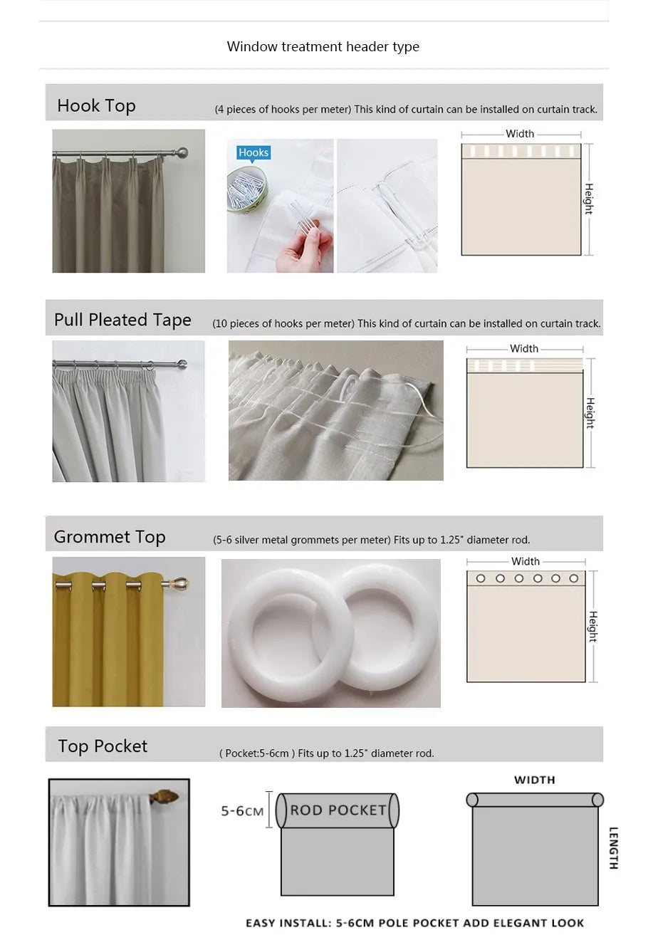 Cortinas listradas de algodão e linho, cortinas de tule para quarto, sala de estar, varanda, livro, quarto infantil, fios de cortina personalizados