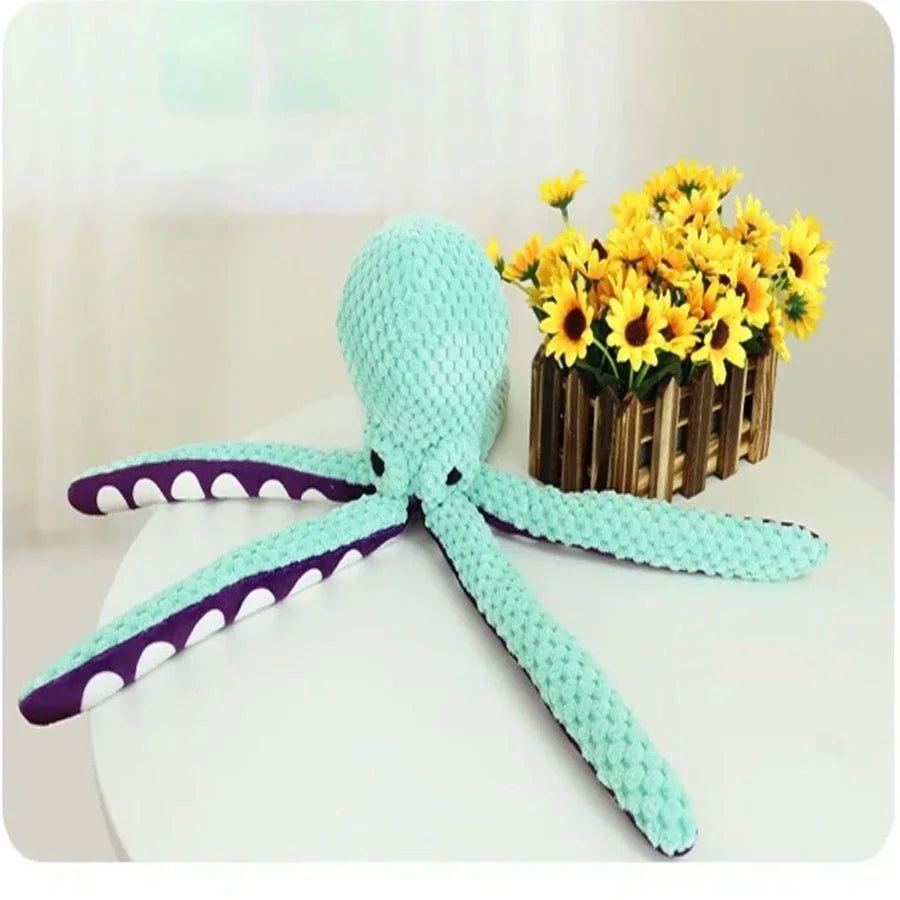Brinquedo de polvo de pelúcia para animais de estimação, som interativo, anti-demolição, casa, cachorro grande e pequeno, companheiro de tédio, brinquedo para cães