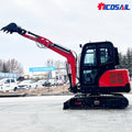 CE EPA SHANDONG Euro V Mini Escavadeiras de Esteiras 2,5 Ton 3 Ton com Bomba de Motor-Mini Bagger de Alto Desempenho para Venda