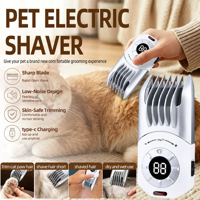 Máquina de cortar cabelo elétrica para animais de estimação, aparador de pelos, máquina de cortar cabelo, máquina de cortar elétrica, para uso doméstico, para crianças, modelo para adultos, barbeador elétrico, H