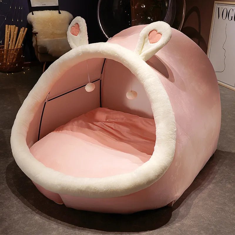 Bonito oversized adulto criança tenda de pelúcia casa aconchegante pessoa preguiçosa sofá no chão ninho de gato almofadas de natal almofada sentada - Kasa & Pet