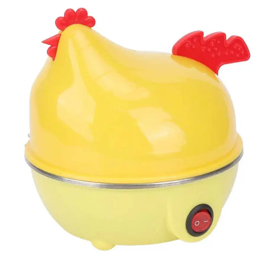 Fogão de Ovos Elétrico com Capacidade de 7 Ovos, Desligamento Automático, Mini Pequeno Almoço, Caldeira Rápida de Ovos, 350W