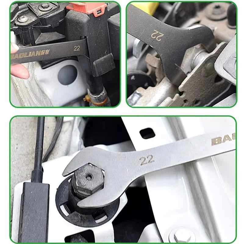 Chave de extremidade aberta fina 5-32mm chave de catraca multi-função dupla extremidade fixa chave aberta bicicleta motocicleta ferramentas de reparo de carro