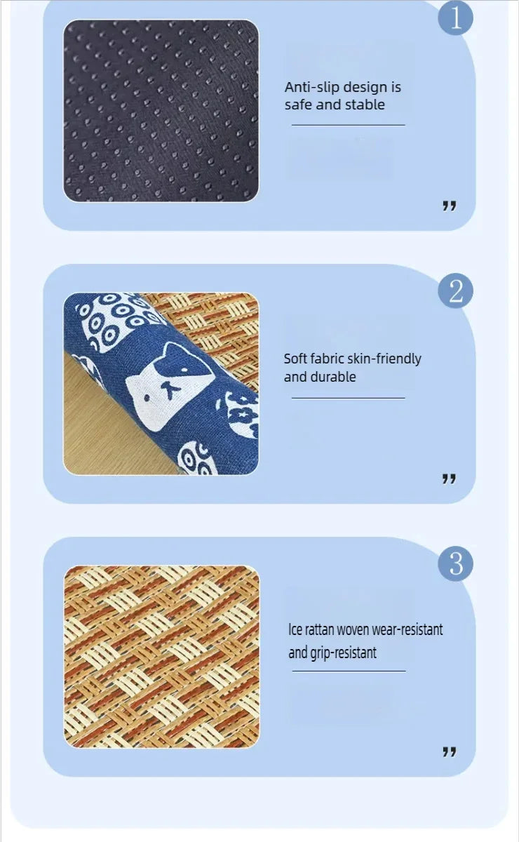 Cama para animais de estimação para gatos e cães, adequada para todas as estações, tapete refrescante de verão, confortável e resistente a pelos, suprimentos para animais de estimação com o.