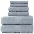 Toalha de banho multiuso do algodão, toalhinha, cor sólida, macia, absorvente, uso para o hotel, banheiro