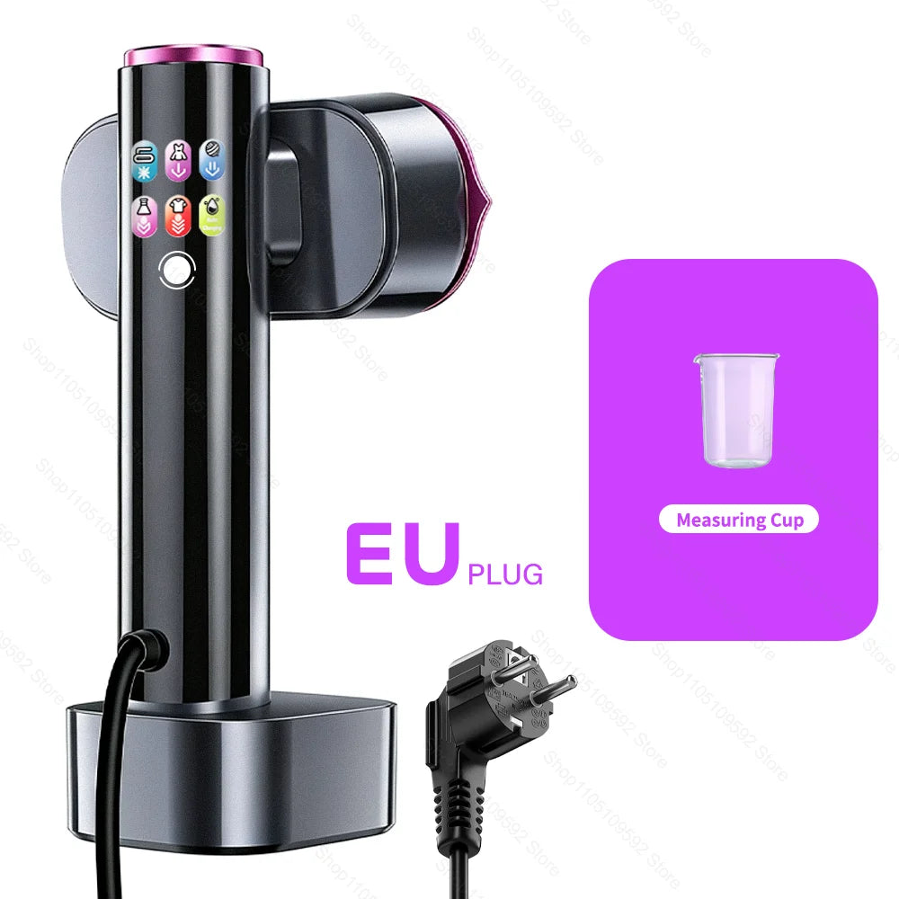 Ferro a Vapor Portátil Profissional de Mão 1200W para Uso Doméstico, Vaporizador de Roupas para Superfícies de Vestuário