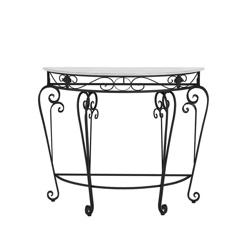 Mesas de consola nórdicas de ferro forjado, mesa de consola para corredor, mesa de entrada, móveis para sala de estar, decoração de corredor