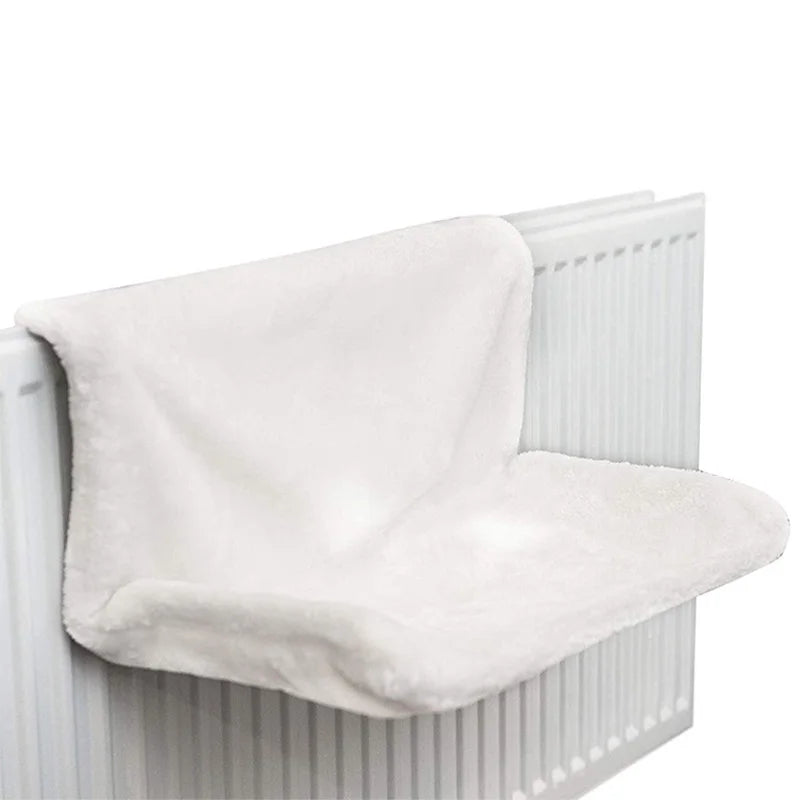 Hammock Suspenso Removível para Pet, Cama para Banco do Radiador, Ninho de Gatinho, Forte Estrutura De Metal Durável, Acessórios De Gato