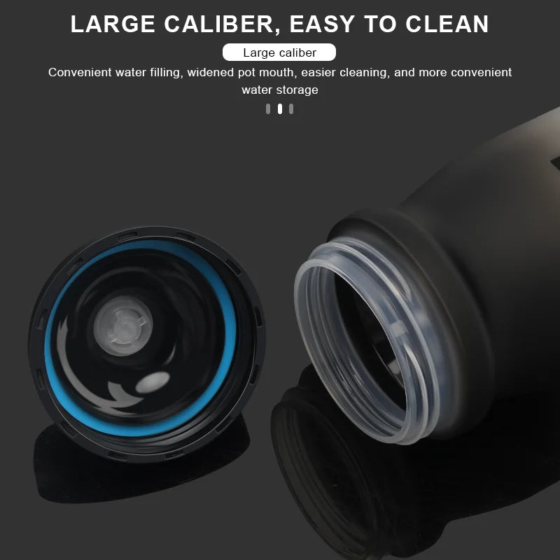 Cycling Water Bottle PP5 Taste-Free Lightweight Outdoor Sports Squeeze Bottle Bicycle Water Bottle Portable Bike Drink Cup