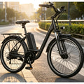 Electric Bike for Adults, 26 City Cruiser, 1000W Peak Motor, 20MPH, 50 Miles Range, 48V Battery, 7-Speed, UL 2849