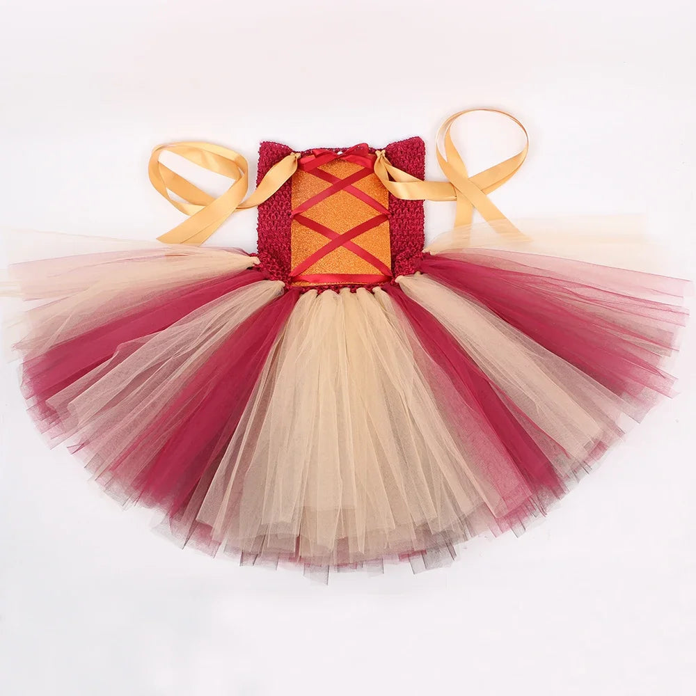 Sanderson irmãs bruxa traje para meninas halloween carnaval festa tutu vestido hocus pocus traje crianças fantasia vestir-se roupas