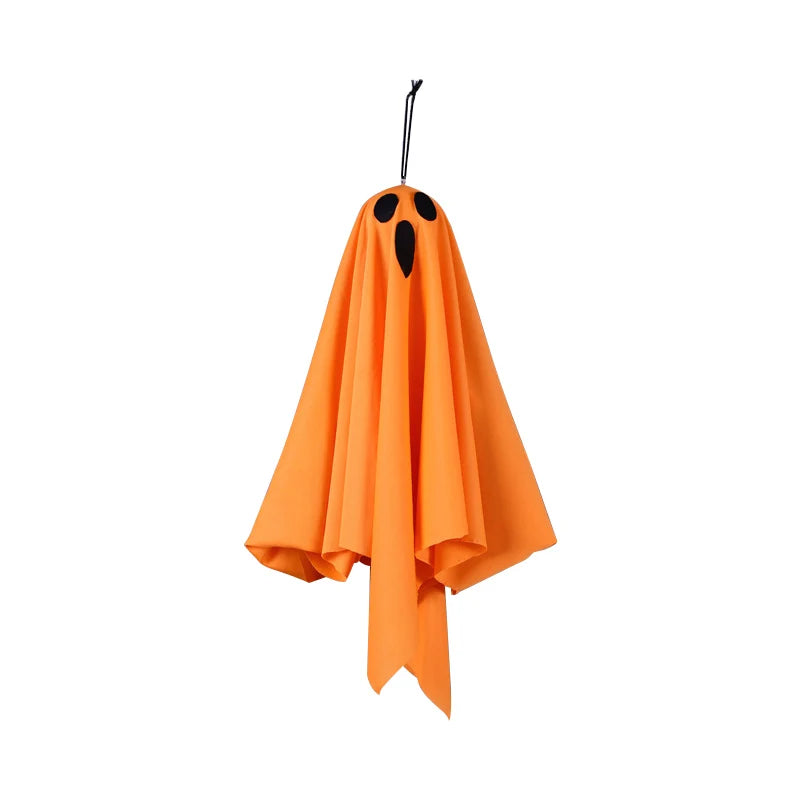 Decoração de Halloween: Lâmpada Fantasma Suspensa com LED, Decoração Suspensa de Fantasma, Presente para Festa de Halloween, Decoração para Casa e Jardim