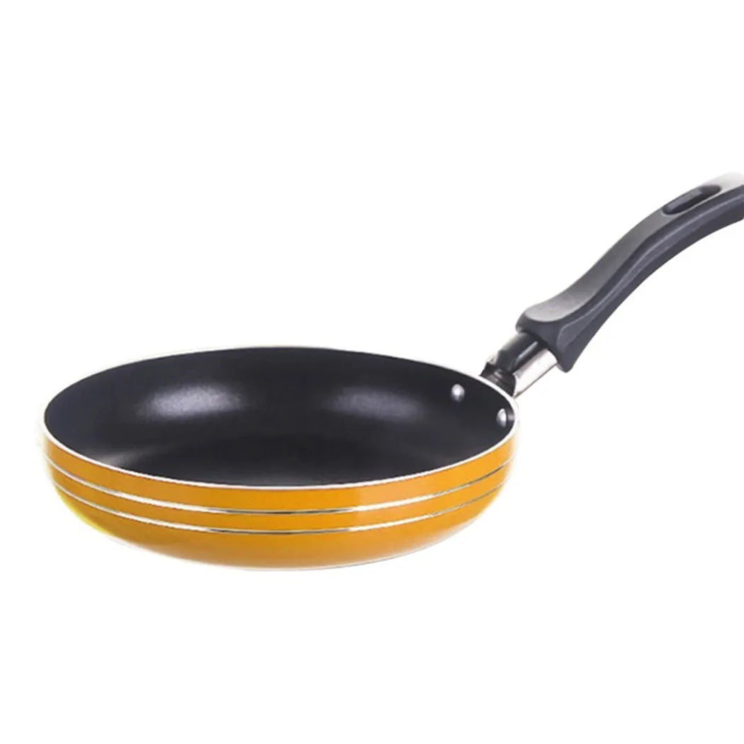 Mini frigideira de aço antiaderente, frigideira, panela para panelas, ferramentas de cozinha, ovos de fritar, cozinhar, 12cm, 14cm, 16cm Kasa & Pet Store